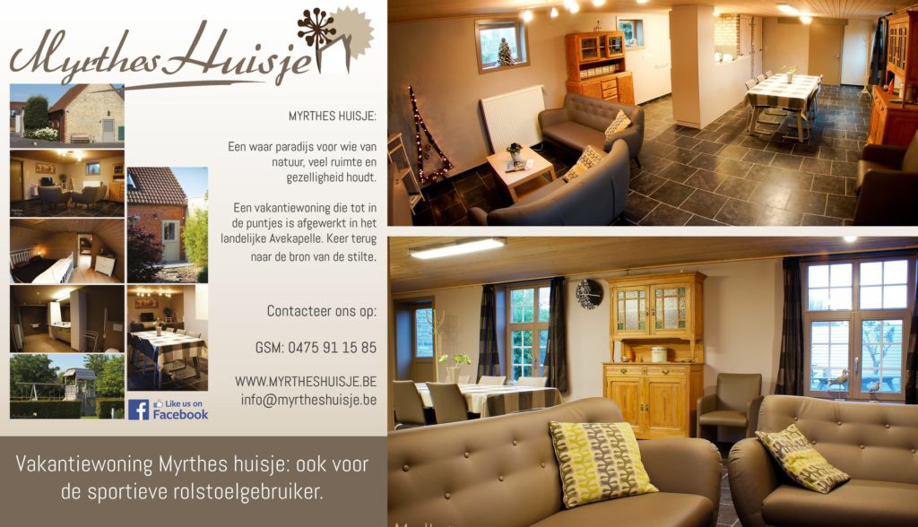 Vakantiewoning myrtheshuisje