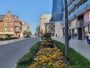 Eenrichtingsverkeer de panne zeelaan 23 en 24 mei