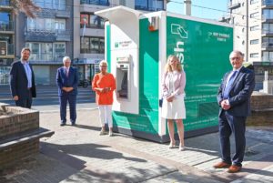 Bankautomaat in Sint-Idesbald actief