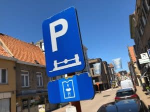 Parkeerschijf Veurne