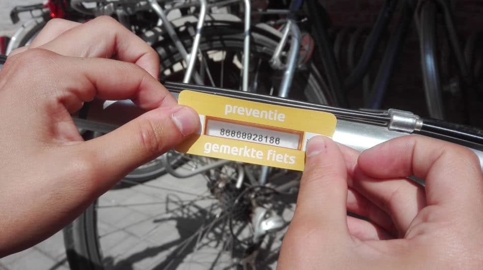Laat gratis je fiets labelen!