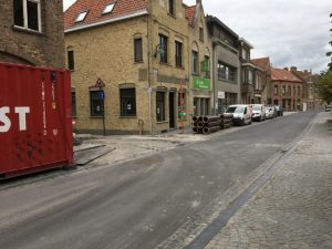 afwerken hoofdriolering stovestraat diksmuide