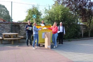 gemeentelijke scholen maken werk van afvalsortering diksmuide