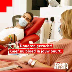 Bloeddonoren gezocht