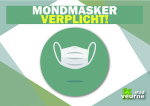 MONDMASKER VERPLICHT te veurne