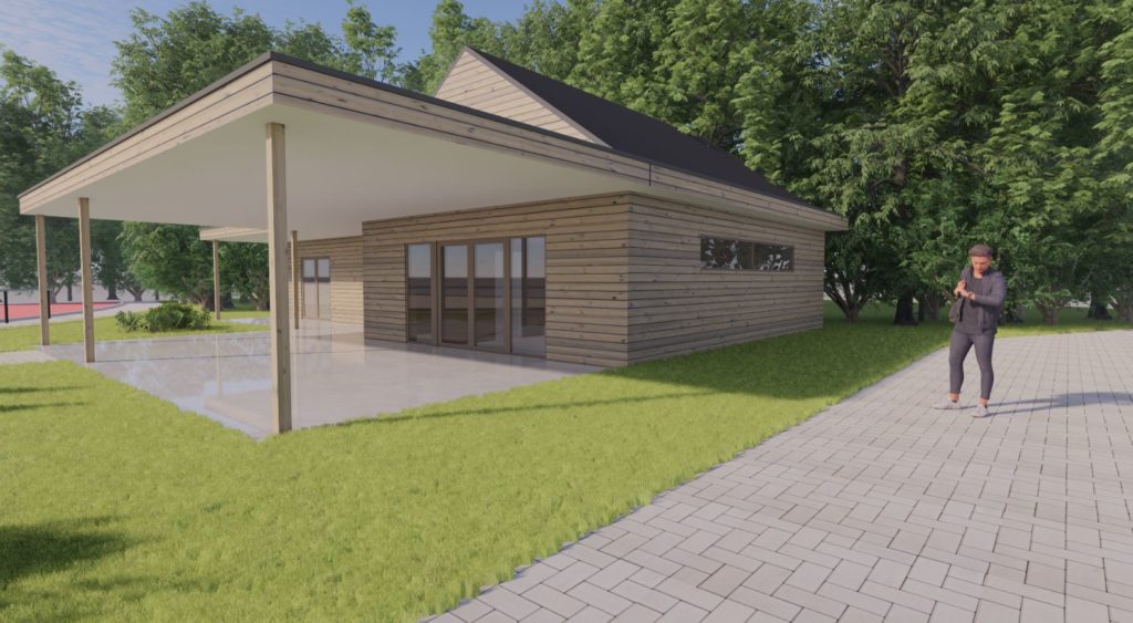 Nieuw clubhuis voor Atletiek Club Koksijde op sportpark Hazebeek