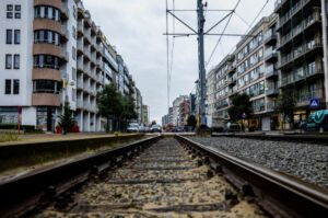 Vernieuwen tramsporen koksijde