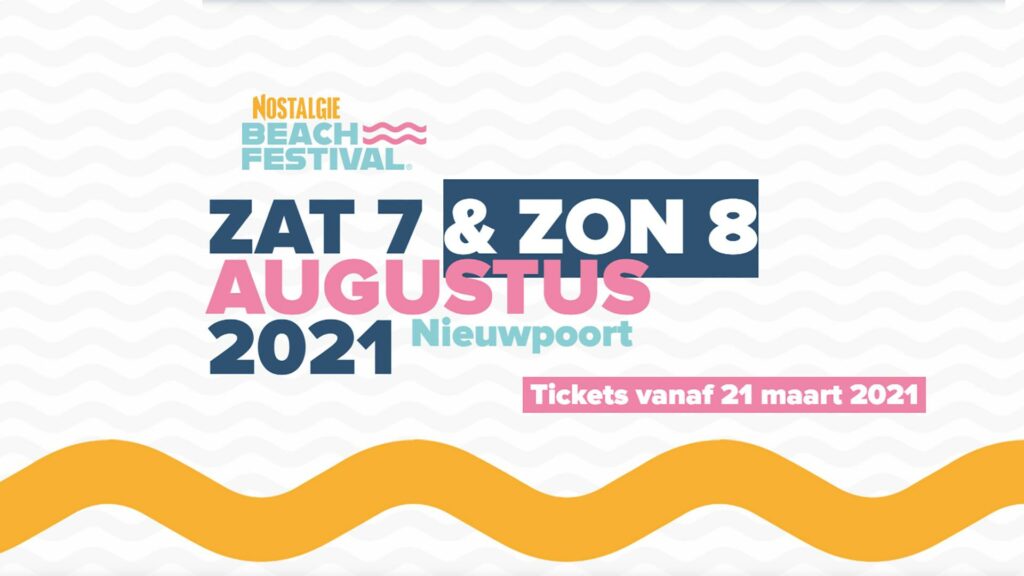 Nostalgie Beach Festival Nieuwpoort 7 & 8 augusuts 2021