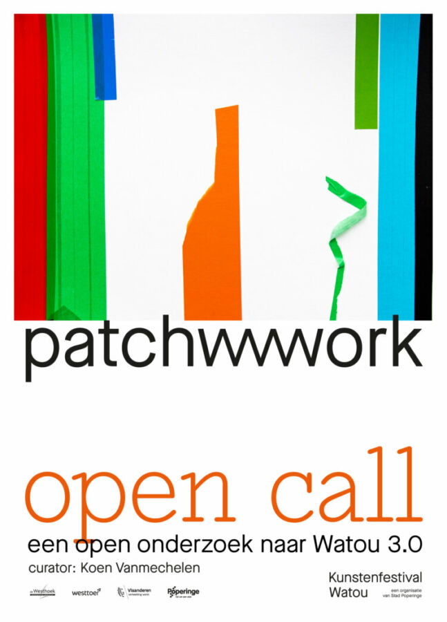 Patchwork een open onderzoek naar watou kunstenfestival
