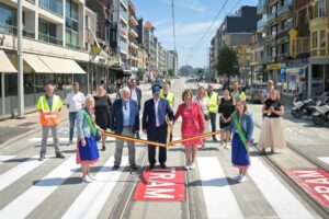 Werken Albert I laan ©Sofhie Legein - Lokaal Bestuur Koksijde