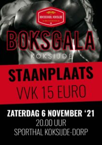 Boksgala koksijde