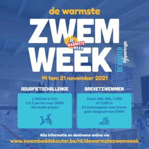 de warmste zwemweek de Kouter