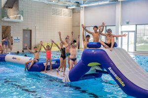 Slide & Splash in het zwembad te Diksmuide