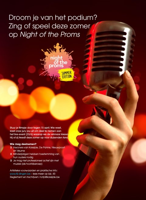 Zing of speel op Night of the Proms