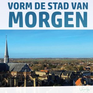 vorm de stad van morgen