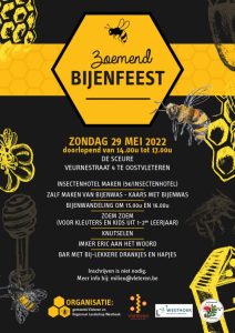 BIJENFEEST OP ZONDAG 29 MEI 2022