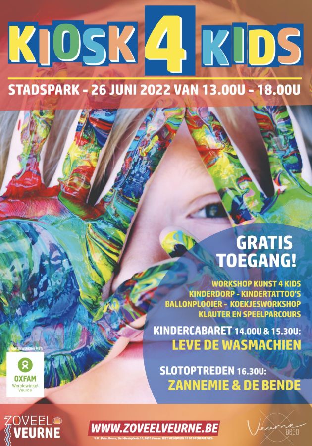 Kiosk 4 kids 26juni 2022 Veurne