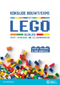 koksijde bouwt met legoblokjes 2022