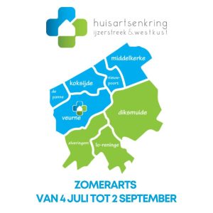 Zomerarts van 4 juli tot 2 september