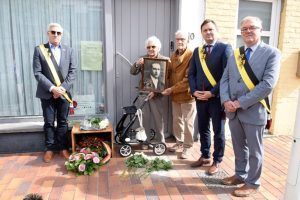 Eerste Stolperstein in Nieuwpoort voor Marcel Beun