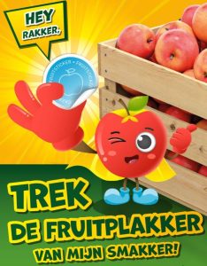 Spaar fruitstickers voor meer bomen