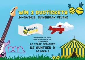 win duotickets voor sugarbeats