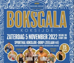 Boksgala te koksijde