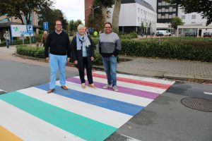 regenboogzebrapad veurne