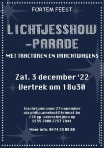 Lichtjesparade Fortem 3 december