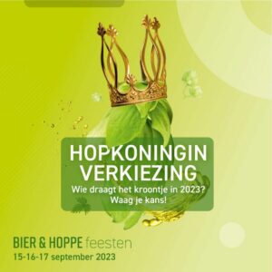 Wie draagt het kroontje op de Bier- en Hoppefeesten 2023