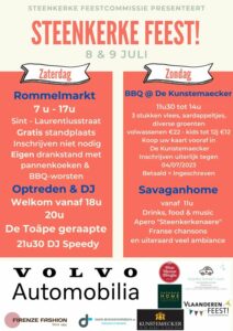 Steenkerke Feest 8 & 9 juli 2023