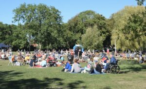 picknick in het park