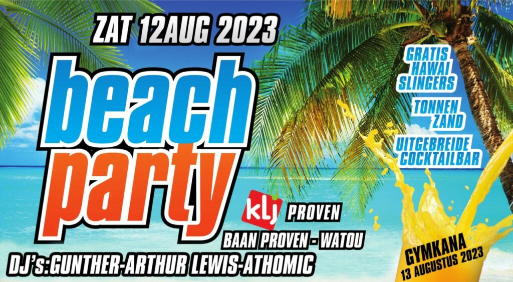 Beach Party KLJ Proven 2023