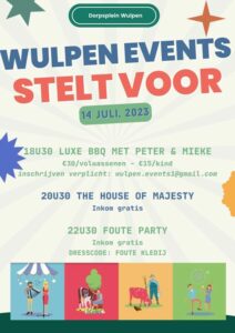 Wulps weekend 14-16 juli 2023