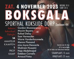 Boksgala Koksijde