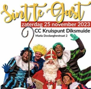 Sint te gast te Diksmuide