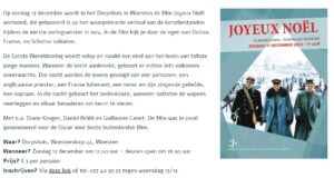 FILMVERTONING: JOYEUX NOËL