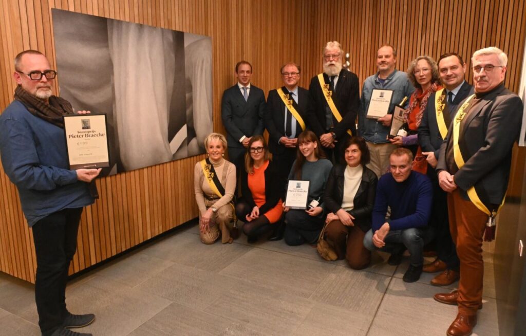 Winnaars Kunstprijs Pieter Braecke bekroond