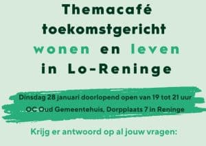 Themacafé toekomstgericht wonen en leven